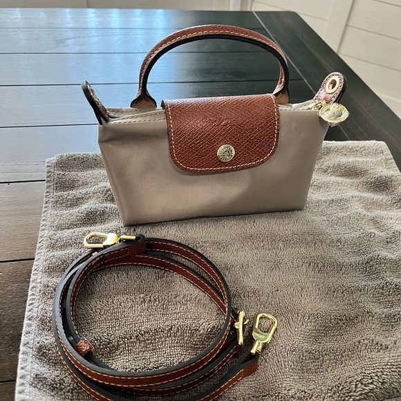 Longchamp Handbags - NWOT Longchamp Le Pliage Mini Top Handle Bag